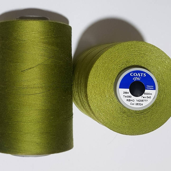 Нитки армовані Coats Epic 05324 80, 5000м Хаки
Нитки армовані Coats Epic 05324 80, 5000м Хаки