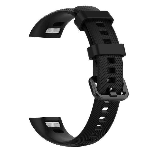 Силиконовый цветной ремешок на фитнес трекер Honor band 4 и Band 5. Черный с фиксаторами
Силиконовый цветной ремешок на фитнес трекер Honor band 4 и Band 5. Черный с фиксаторами