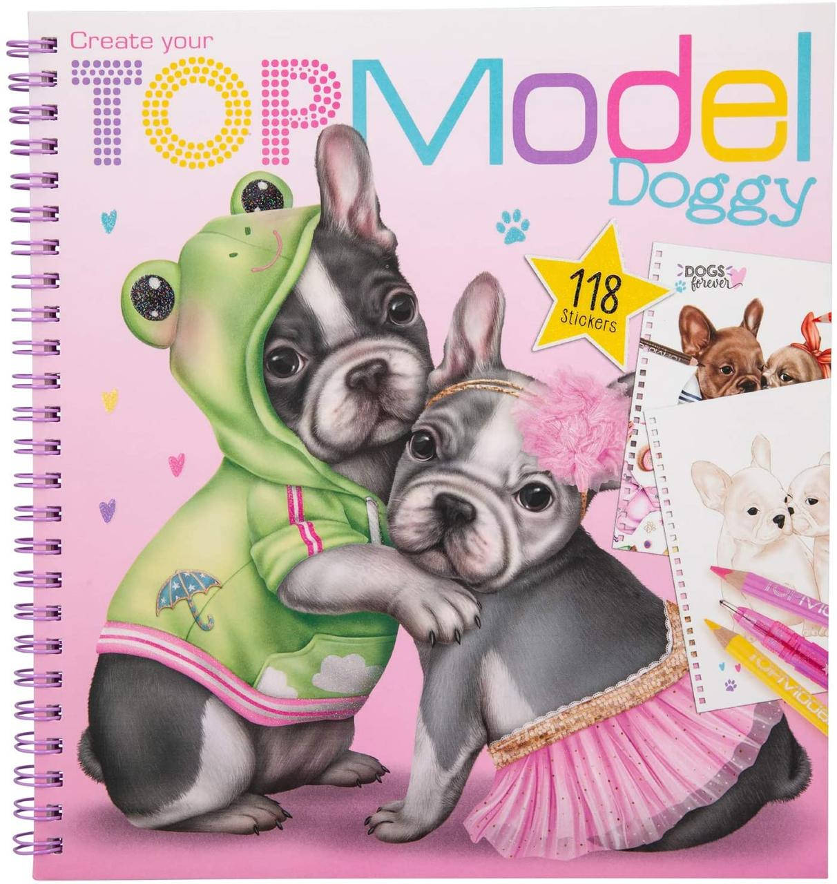 Набор для творчества Top model Create Your Doggy stickerbook раскраска стикербук Щенки (11025)
Набор для творчества Top model Create Your Doggy stickerbook раскраска стикербук Щенки (11025)