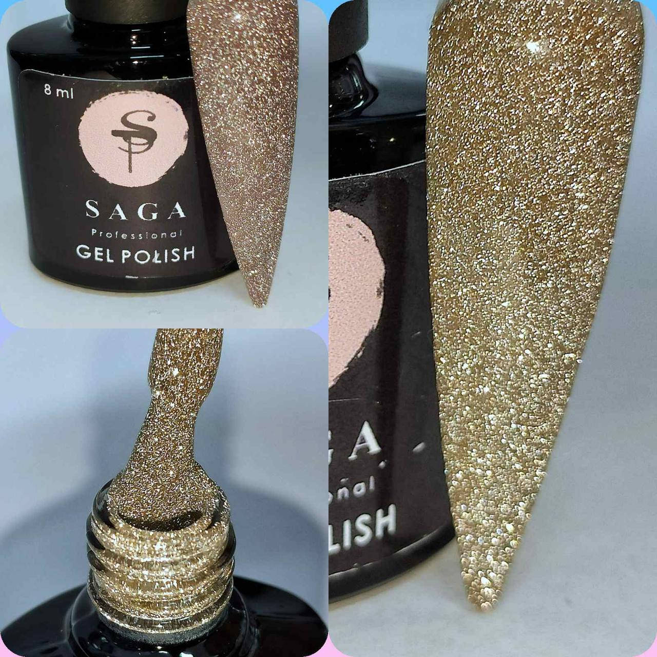 Светоотражающий Гель-лак Saga Fiery Gel №5, 8 мл - 10 цветов в ассортименте - Плотный Переливающийся Гель лак №6 желтый беж
Светоотражающий Гель-лак Saga Fiery Gel №5, 8 мл - 10 цветов в ассортименте - Плотный Переливающийся Гель лак №6 желтый беж