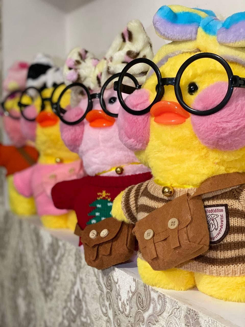 Мягкая плюшевая игрушка Huada Toys Уточка Лалафан Лалафанфан Lalafanfan 30 см, Разные цвета
Мягкая плюшевая игрушка Huada Toys Уточка Лалафан Лалафанфан Lalafanfan 30 см, Разные цвета