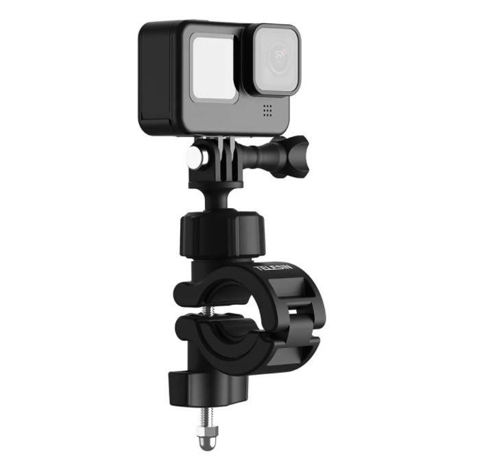 Крепление на руль для экшн камер на (велосипед, мотоцикл) вращение на 360 °
Крепление на руль для экшн камер на (велосипед, мотоцикл) вращение на 360 °