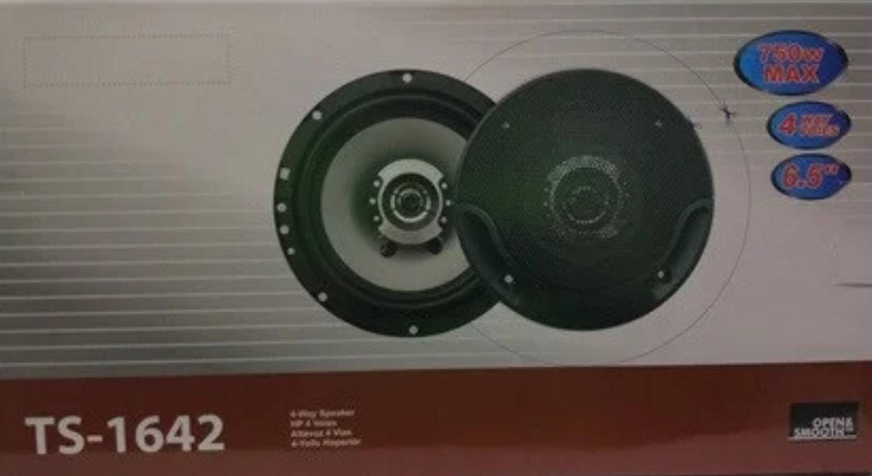 Автоакустика TS-1642 (6.5, 4-х полосн., 750W) | Колонки автомобильные | Динамики в авто
Автоакустика TS-1642 (6.5, 4-х полосн., 750W) | Колонки автомобильные | Динамики в авто