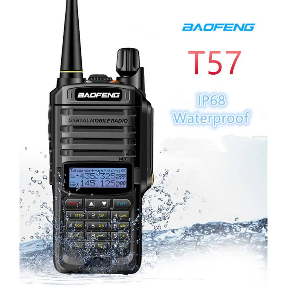 Влагозащищенная рация Baofeng Т57 (uv-9r plus), IP67 5Вт + гарнитура, частоты(136—174 МГц) и (400-520 МГц)
Влагозащищенная рация Baofeng Т57 (uv-9r plus), IP67 5Вт + гарнитура, частоты(136—174 МГц) и (400-520 МГц)