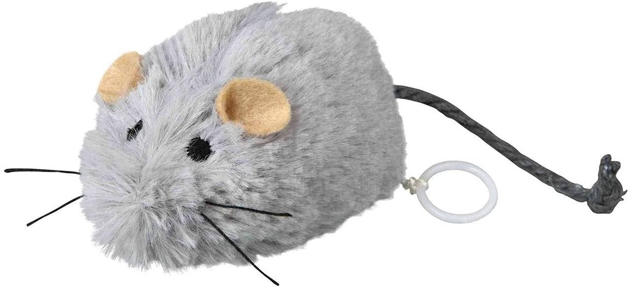 Trixie Wind Up Wriggle Mouse Игрушка для кошек мышка заводная вибрирующая 8,5 см, Серый
Trixie Wind Up Wriggle Mouse Игрушка для кошек мышка заводная вибрирующая 8,5 см, Серый