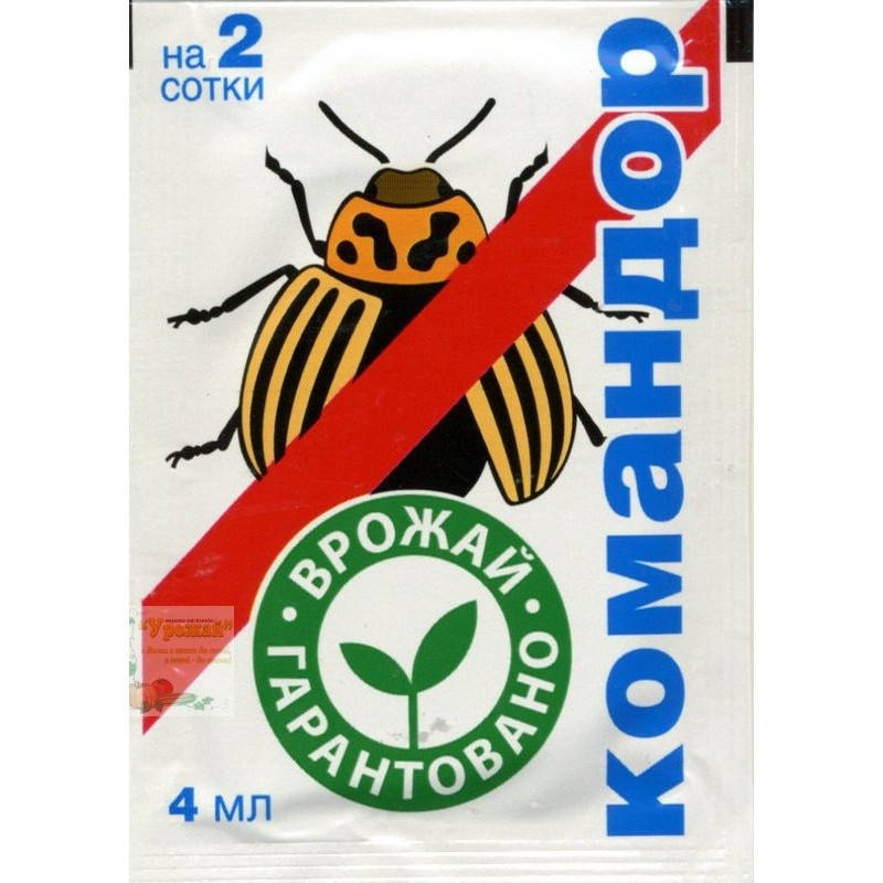 Инсектицид Командор, 4 мл
Инсектицид Командор, 4 мл