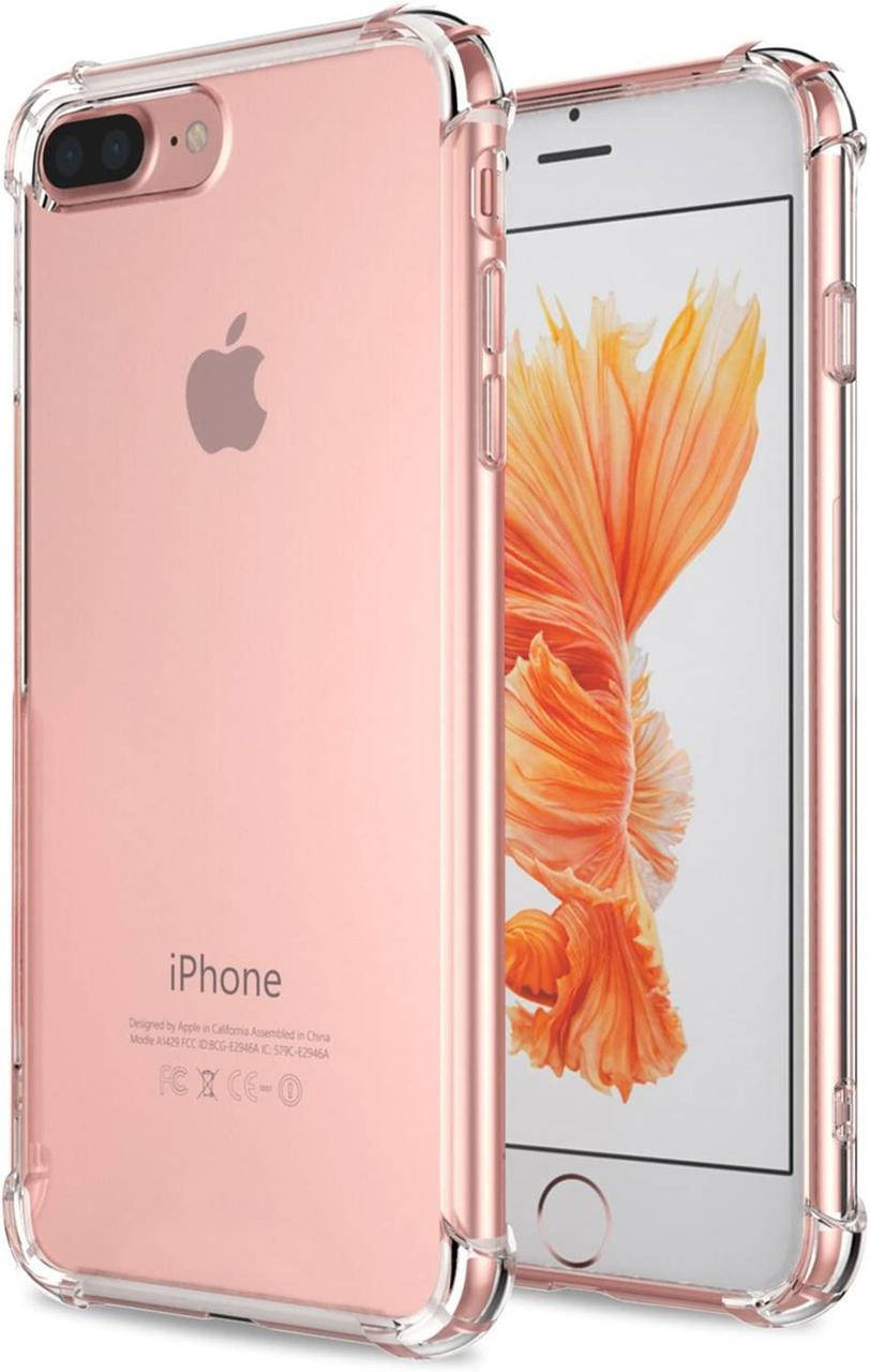 Прозрачный бесцветный ударопрочный силикон с бортиками на углах для iPhone 7 Plus (8CASE)
Прозрачный бесцветный ударопрочный силикон с бортиками на углах для iPhone 7 Plus (8CASE)