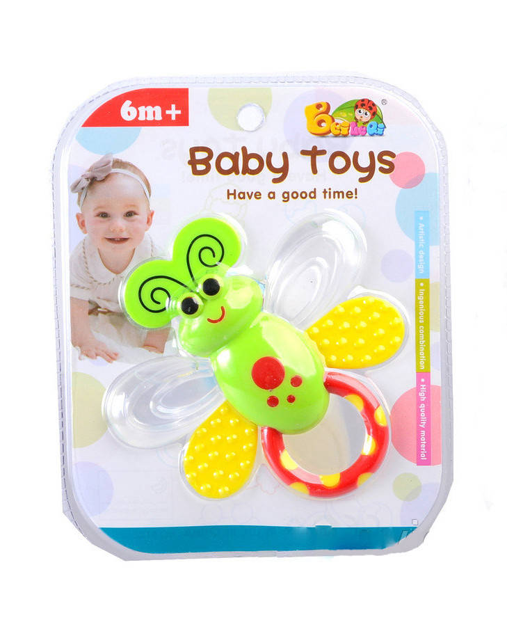 Прорезыватель грызун Baby Toys, бабочка, облегчают зуд и боль во время прорезывания зубов, Разные цвета
Прорезыватель грызун Baby Toys, бабочка, облегчают зуд и боль во время прорезывания зубов, Разные цвета