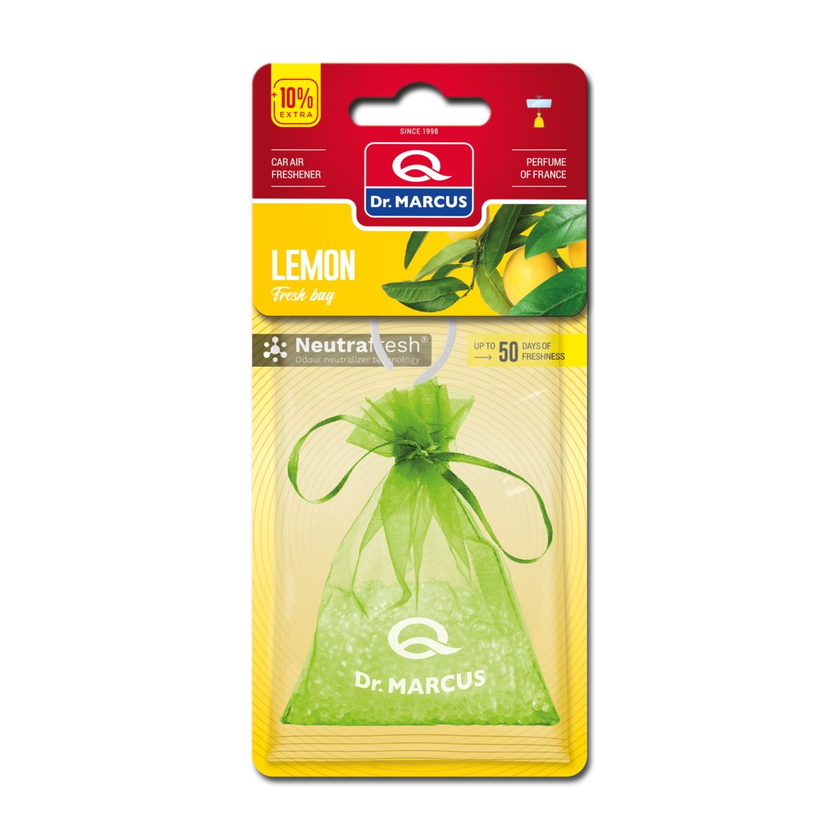 Автоосвежитель Dr. Marcus Fresh Bag - Lemon, Ароматизатор автомобильный (Пахучка в салон авто)
Автоосвежитель Dr. Marcus Fresh Bag - Lemon, Ароматизатор автомобильный (Пахучка в салон авто)