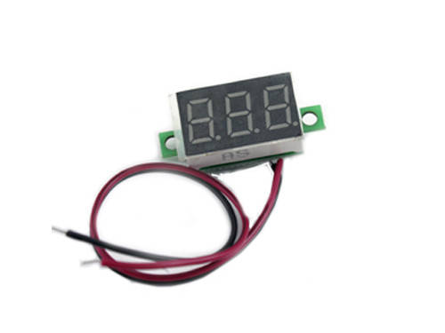 Цифровой вольтметр 4,5 – 30 В LED измеритель вольтажа 
Цифровой вольтметр 4,5 – 30 В LED измеритель вольтажа