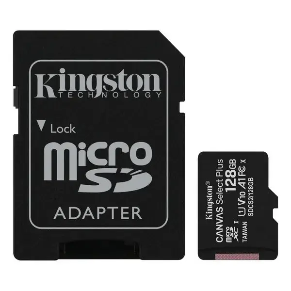 Карта памяти Kingston Canvas Select Plus SDCS2/128GB Multicolored 128GB microSDXC С адаптером Class 10
Карта памяти Kingston Canvas Select Plus SDCS2/128GB Multicolored 128GB microSDXC С адаптером Class 10