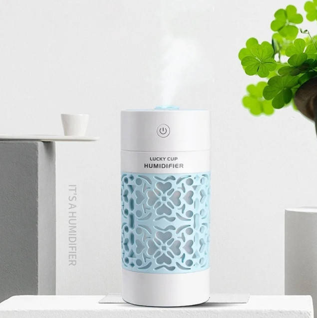 Портативный ультразвуковой увлажнитель воздуха Lucky Cup Humidifier мини ночник Аромадиффузор для дома
Портативный ультразвуковой увлажнитель воздуха Lucky Cup Humidifier мини ночник Аромадиффузор для дома