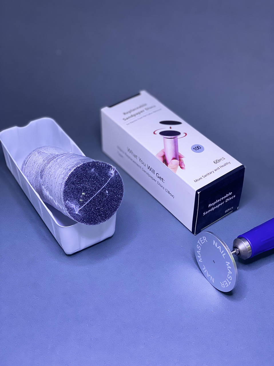 Диск металлический для аппаратного педикюра и сменные файлы 100 грит 60шт
Диск металлический для аппаратного педикюра и сменные файлы 100 грит 60шт
