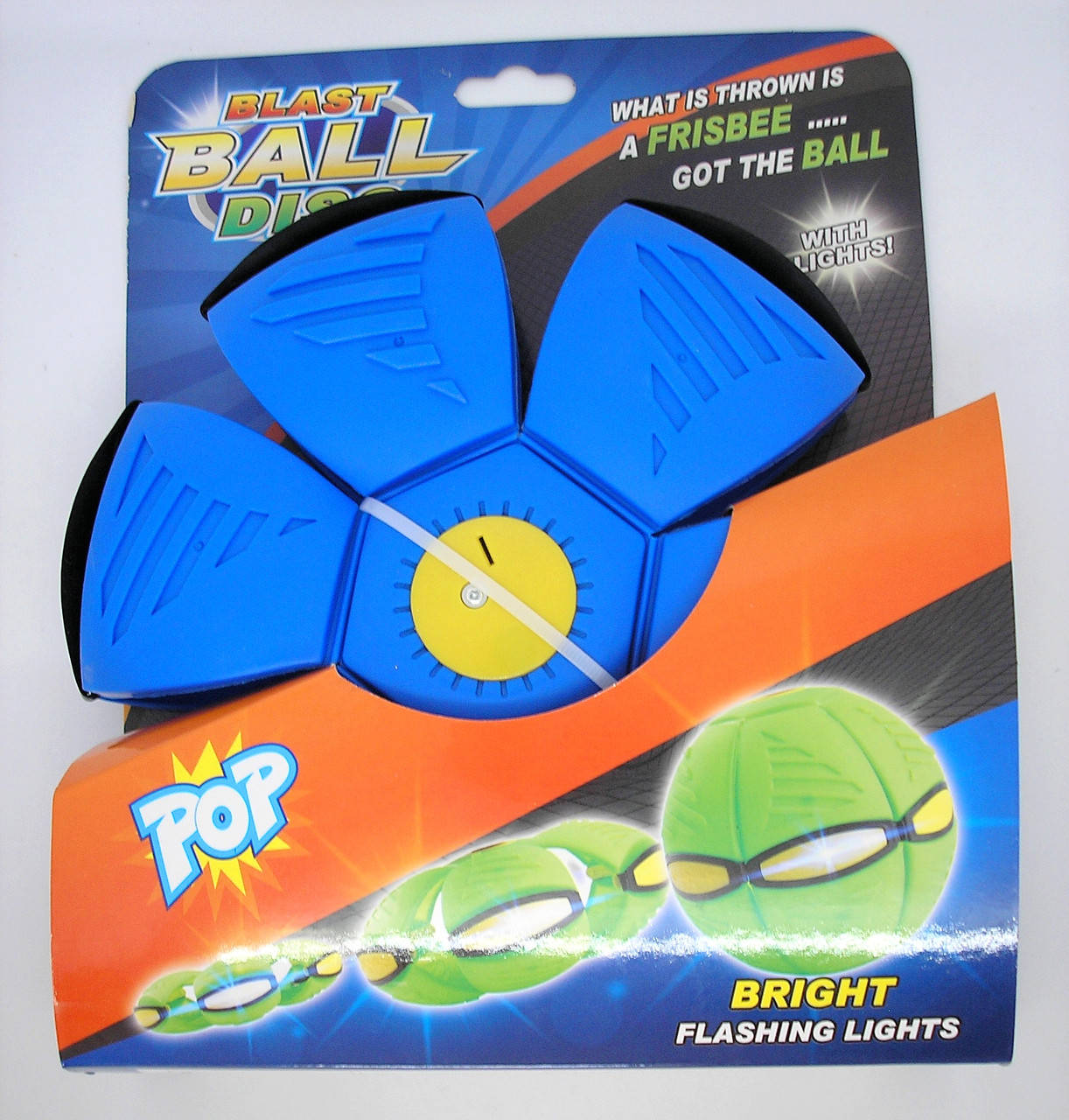 Складной игровой мячик фрисби Flat Ball Disc мяч трансформер летающая тарелка сетящаяся с LED, Синий
Складной игровой мячик фрисби Flat Ball Disc мяч трансформер летающая тарелка сетящаяся с LED, Синий