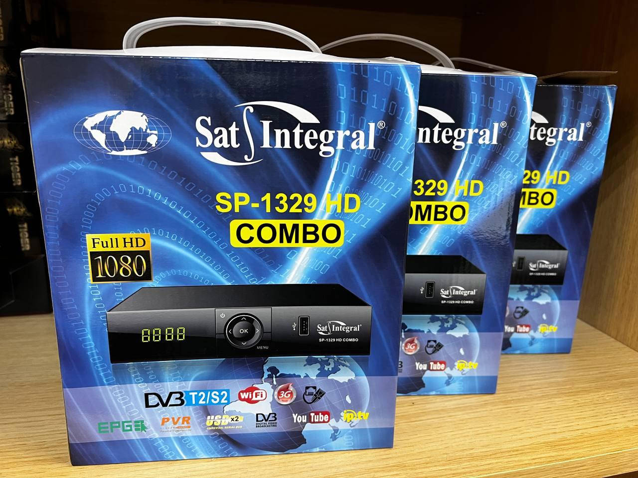 Спутниковый ресивер Sat-Integral SP-1329 HD Combo DVB-S2/T2 Спутниковый и Т2 тюнер Комбинированный
Спутниковый ресивер Sat-Integral SP-1329 HD Combo DVB-S2/T2 Спутниковый и Т2 тюнер Комбинированный