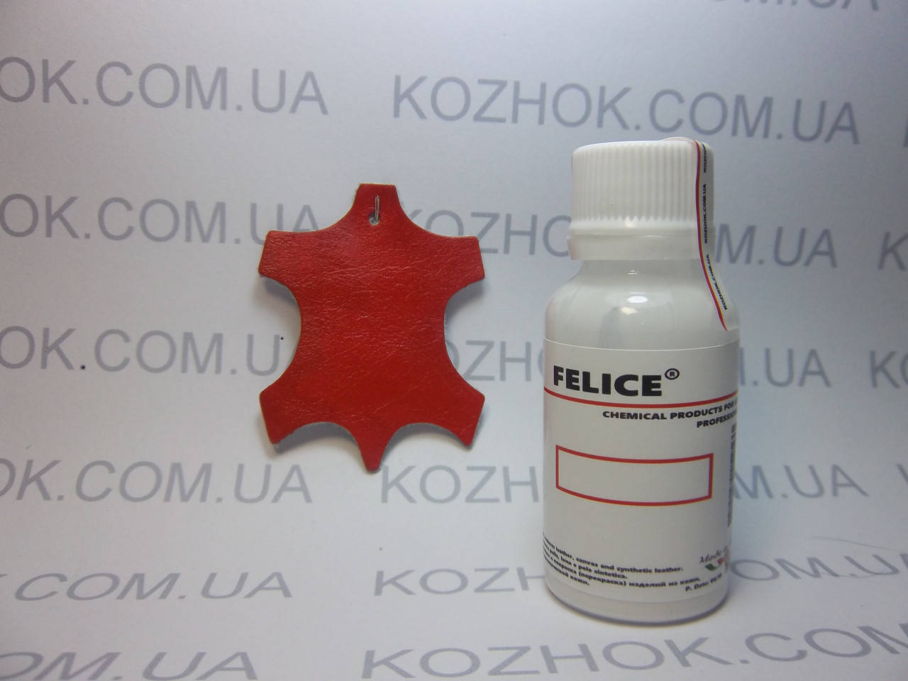 Краска для кожи Felice цв.Красный (25 мл)Для обуви,гладкой кожи, кожгалантереи, кожаной мебели, кожаного салон
Краска для кожи Felice цв.Красный (25 мл)Для обуви,гладкой кожи, кожгалантереи, кожаной мебели, кожаного салон
