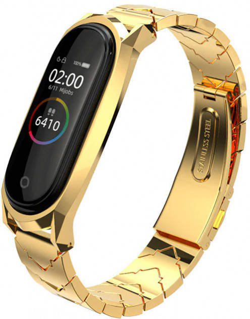 Ремешок браслет Mijobs V-shape металлический для Xiaomi Mi Band 3/4/5/6 Оригинал. Лимонное золото.
Ремешок браслет Mijobs V-shape металлический для Xiaomi Mi Band 3/4/5/6 Оригинал. Лимонное золото.