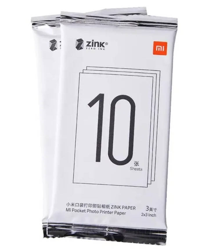 Фотобумага / Фотопленка Xiaomi ZINK для принтера мгновенной печати Xiaomi Mi Pocket printer 2x3 дюйма 20 шт
Фотобумага / Фотопленка Xiaomi ZINK для принтера мгновенной печати Xiaomi Mi Pocket printer 2x3 дюйма 20 шт