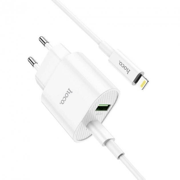 Сетевое зарядное устройство Hoco C95A Lineal PD20W+QC3.0 с быстрой зарядкой на 2 порта (1USB/1Type-C,PD/QC,20W, Белый
Сетевое зарядное устройство Hoco C95A Lineal PD20W+QC3.0 с быстрой зарядкой на 2 порта (1USB/1Type-C,PD/QC,20W, Белый