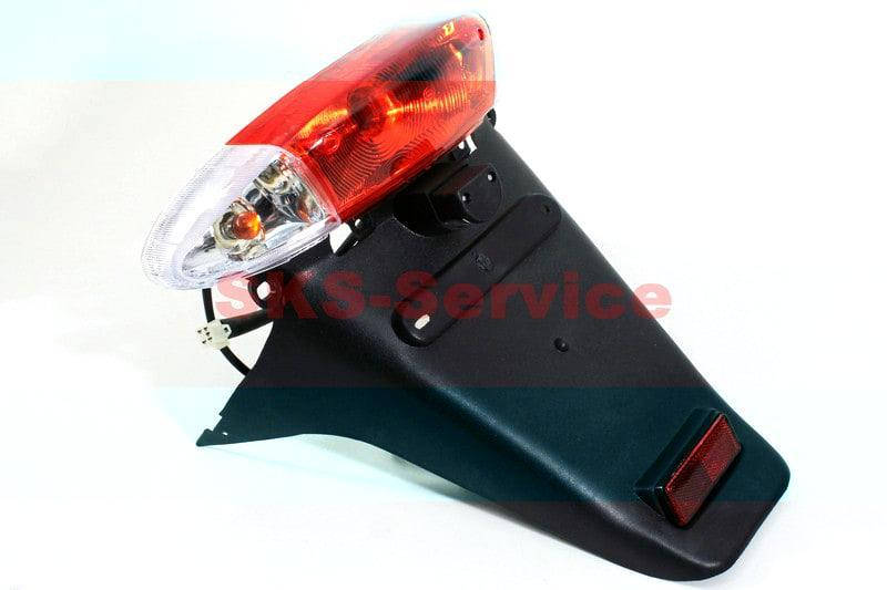 Фонарь задний с крылом на скутер Viper Storm
Фонарь задний с крылом на скутер Viper Storm