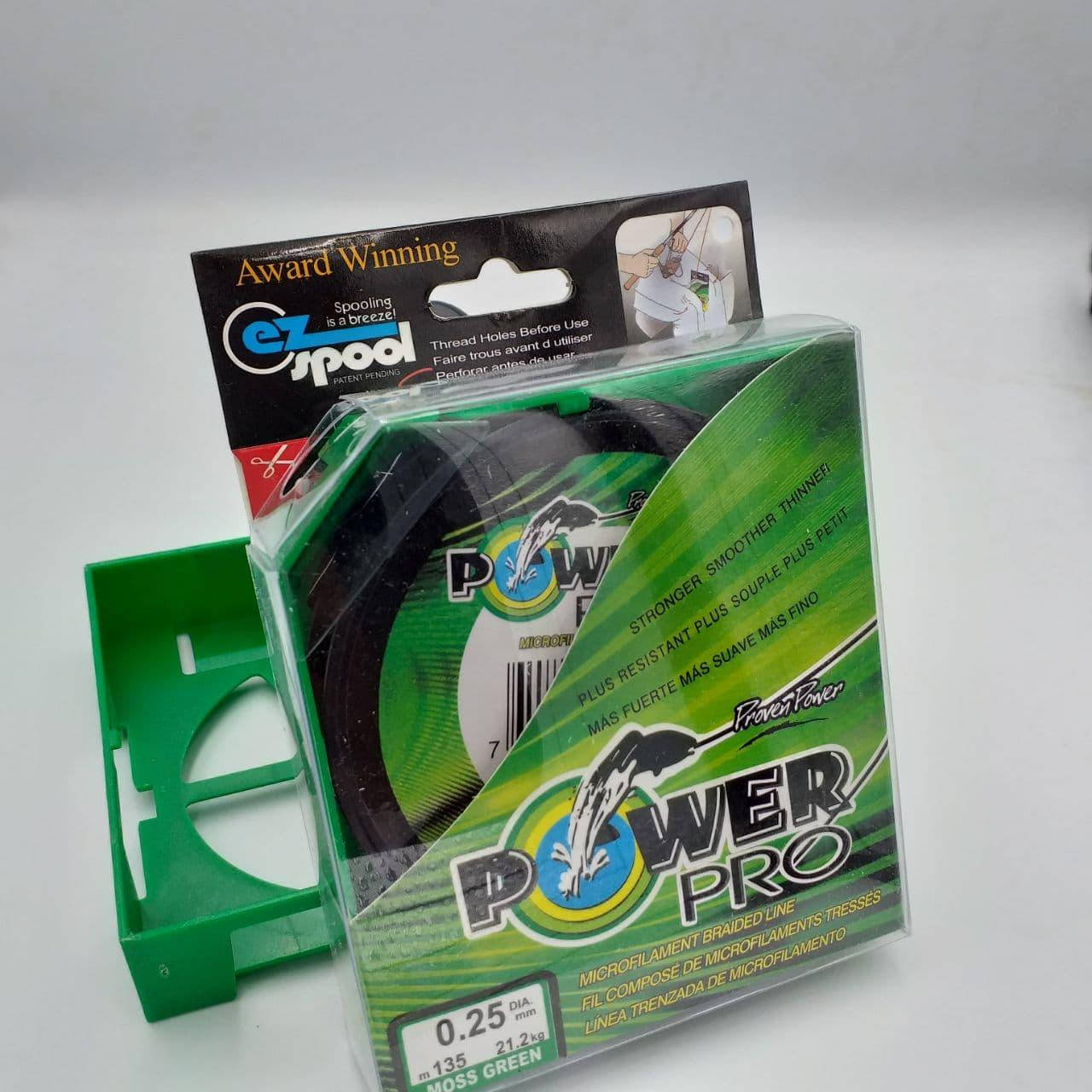 Плетеная нить для рыбалки POWER PRO 0.35мм 33.6кг 135 м (Шнур повер про) Шнур для рыбалки, Зелёный
Плетеная нить для рыбалки POWER PRO 0.35мм 33.6кг 135 м (Шнур повер про) Шнур для рыбалки, Зелёный