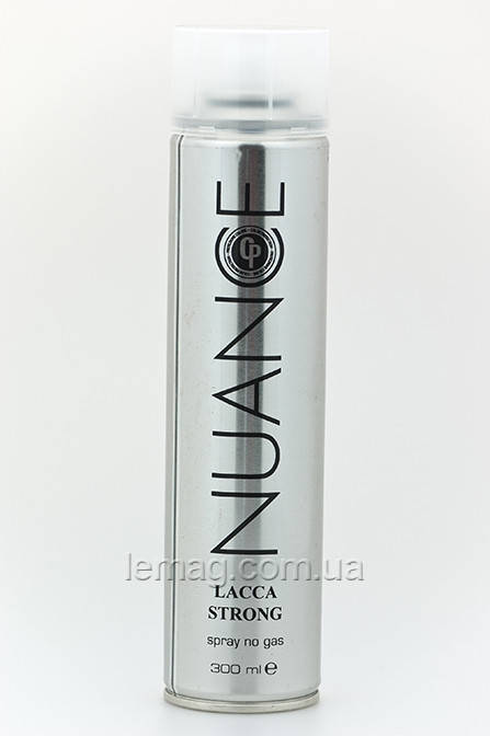 NUANCE CP Hair spray no gass Strong Лак сильной фиксации без газа с защитной формулой цвета, 300 мл
NUANCE CP Hair spray no gass Strong Лак сильной фиксации без газа с защитной формулой цвета, 300 мл