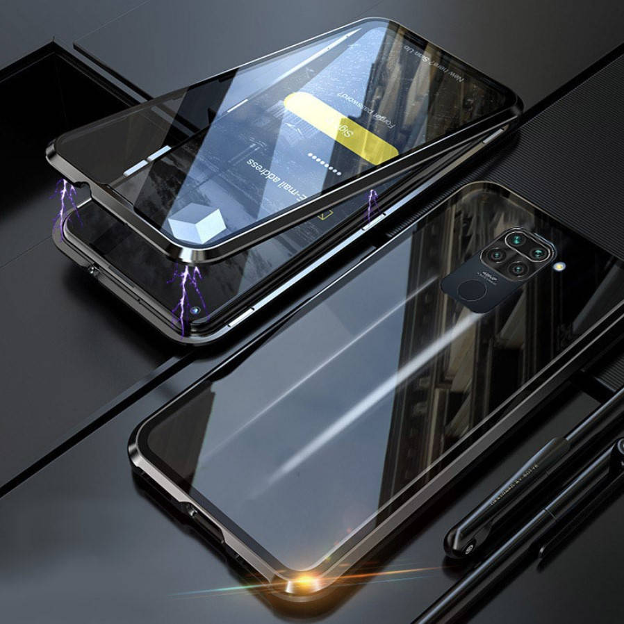 Магнитный чехол Magnetic для Xiaomi Redmi Note 9 / Redmi 10X два стекла (Разные цвета) Закаленное стекло, Черный
Магнитный чехол Magnetic для Xiaomi Redmi Note 9 / Redmi 10X два стекла (Разные цвета) Закаленное стекло, Черный