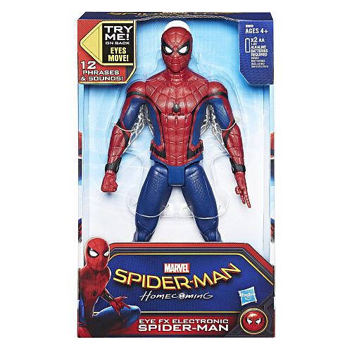 Большая интерактивная игрушка Человек-Паук 30 см (Звук) - Electronic Spider-Man, Eye fx, Hasbro
Большая интерактивная игрушка Человек-Паук 30 см (Звук) - Electronic Spider-Man, Eye fx, Hasbro