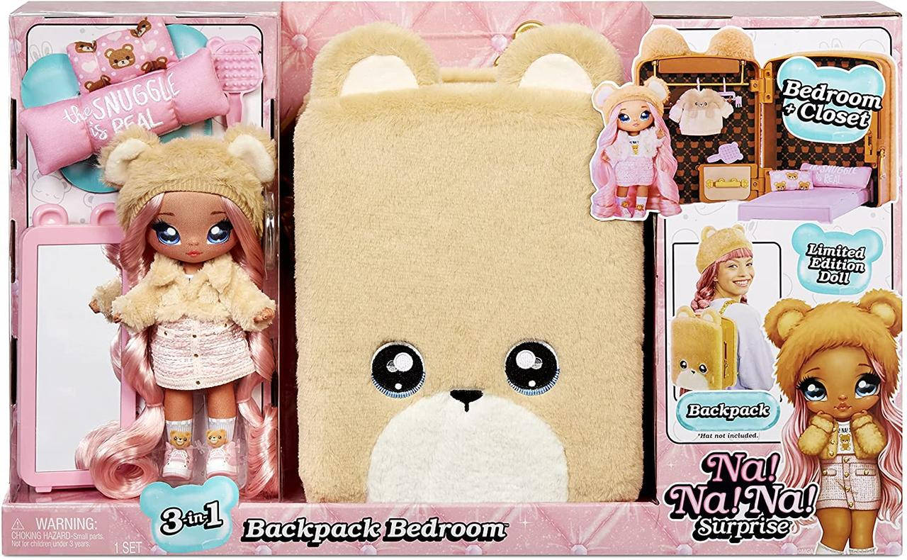 На На На сюрприз Рюкзачок Спальня Сари Снаглз Na Na Na Surprise 3-in-1 Backpack Bedroom Playset Sarah Snuggles
На На На сюрприз Рюкзачок Спальня Сари Снаглз Na Na Na Surprise 3-in-1 Backpack Bedroom Playset Sarah Snuggles