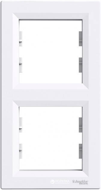 Рамка двойная вертикальная белая Asfora
Рамка двойная вертикальная белая Asfora