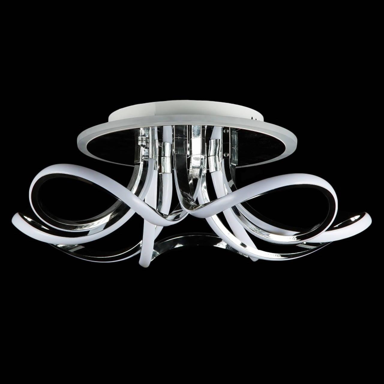 Светодиодная люстра СветМира 120 Вт с подсветкой основания VL-89697/5 LED (хром), Синий
Светодиодная люстра СветМира 120 Вт с подсветкой основания VL-89697/5 LED (хром), Синий