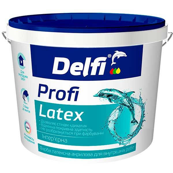 Краска латексная акриловая для внутренних работ "Profi Latex" Delfi - 14 кг, белый матовый
Краска латексная акриловая для внутренних работ "Profi Latex" Delfi - 14 кг, белый матовый