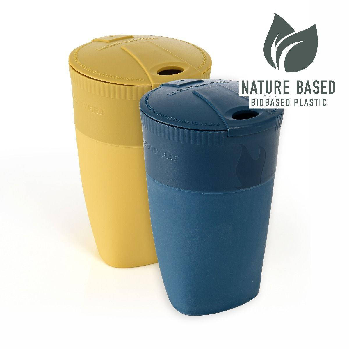 Набор складных стаканов Light My Fire Pack-up-Cup BIO 2-pack, Musty Yellow/Hazy Blue (LMF 2423911413), Разные цвета
Набор складных стаканов Light My Fire Pack-up-Cup BIO 2-pack, Musty Yellow/Hazy Blue (LMF 2423911413), Разные цвета