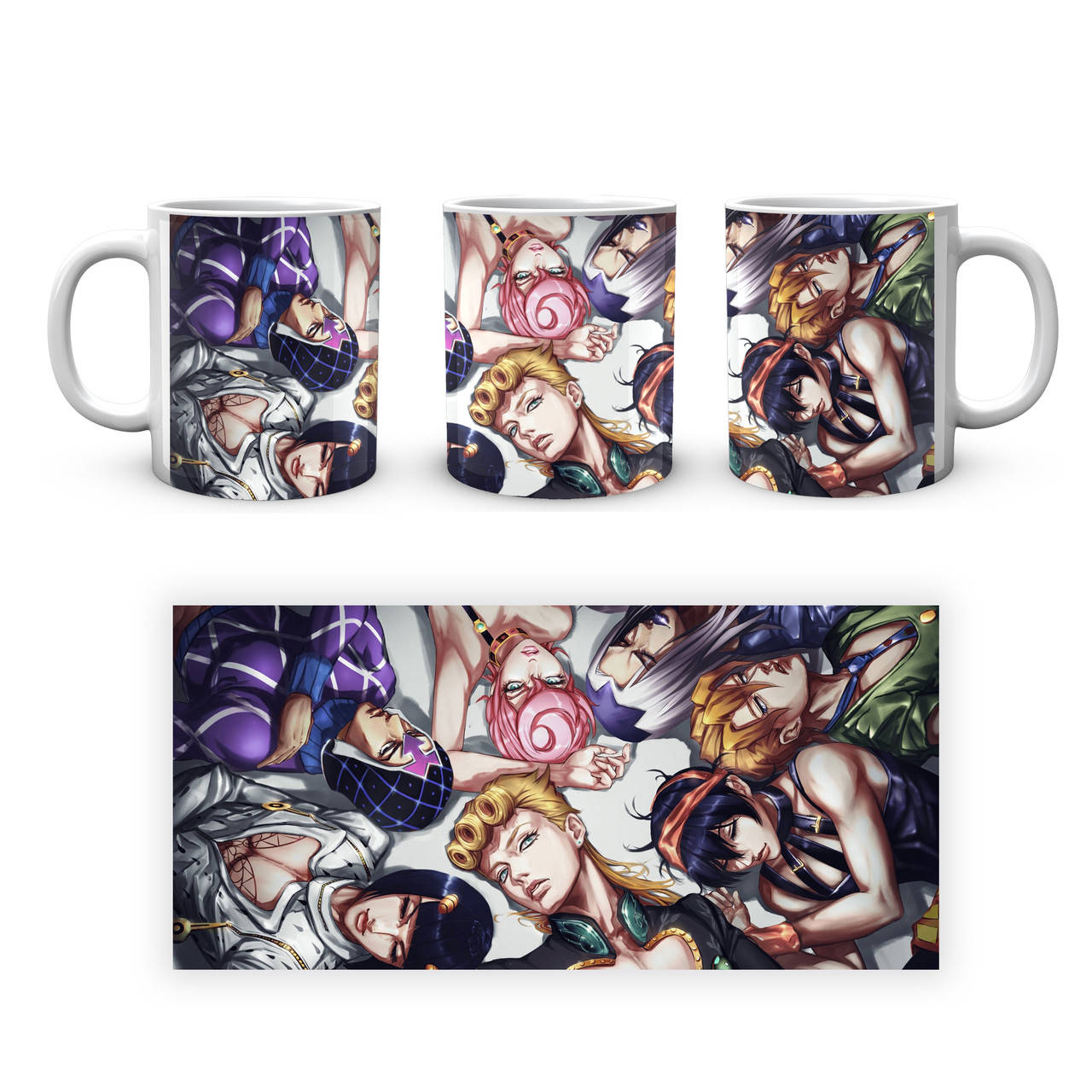 Кружка GeekLand Невероятные приключения ДжоДжо JoJo's Bizarre Adventure Банда Буччеллати в Passione JJ 02.425, Белый
Кружка GeekLand Невероятные приключения ДжоДжо JoJo's Bizarre Adventure Банда Буччеллати в Passione JJ 02.425, Белый