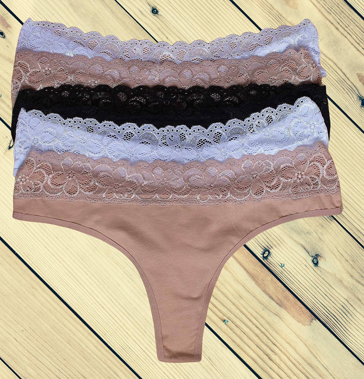 Трусики стринги женские с кружевом Упаковка 5 шт Размеры M L XL, Разные цвета 
Трусики стринги женские с кружевом Упаковка 5 шт Размеры M L XL, Разные цвета