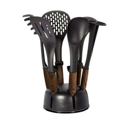 Набор кухонных принадлежностей 7 предметов Berlinger Haus Ebony Rosewood ВН 6229, Коричневый
Набор кухонных принадлежностей 7 предметов Berlinger Haus Ebony Rosewood ВН 6229, Коричневый