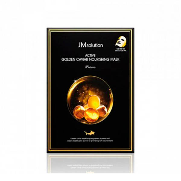 Маска тканевая с экстрактом золотой икры JM Solution Active Golden Caviar Nourishing Mask Prime
Маска тканевая с экстрактом золотой икры JM Solution Active Golden Caviar Nourishing Mask Prime