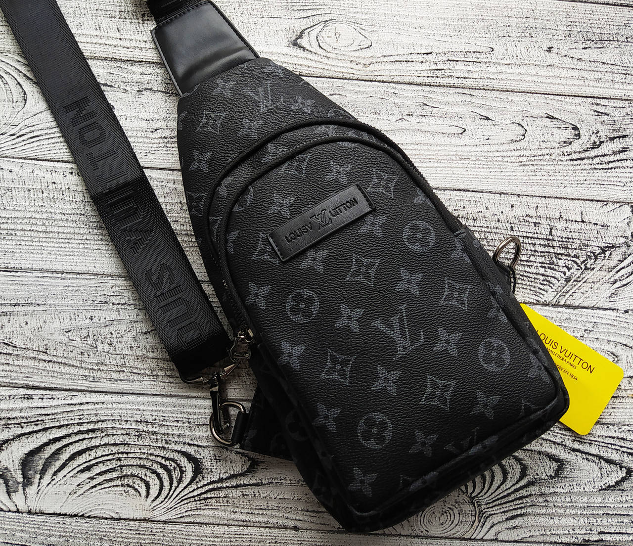 Мужская сумка Louis Vuitton из эко-кожи, молодежная сумка слинг Louis Vuitton черно-серая, сумка через плечо
Мужская сумка Louis Vuitton из эко-кожи, молодежная сумка слинг Louis Vuitton черно-серая, сумка через плечо