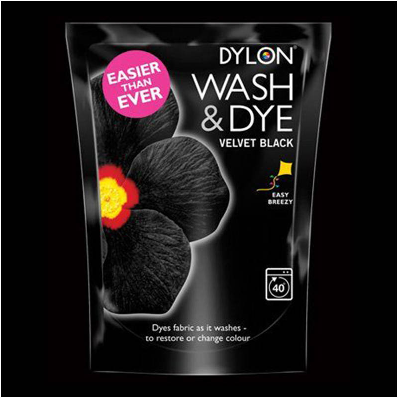 Краска для окрашивания ткани в стиральной машине DYLON Wash & Dye Velvet Black, Черный
Краска для окрашивания ткани в стиральной машине DYLON Wash & Dye Velvet Black, Черный