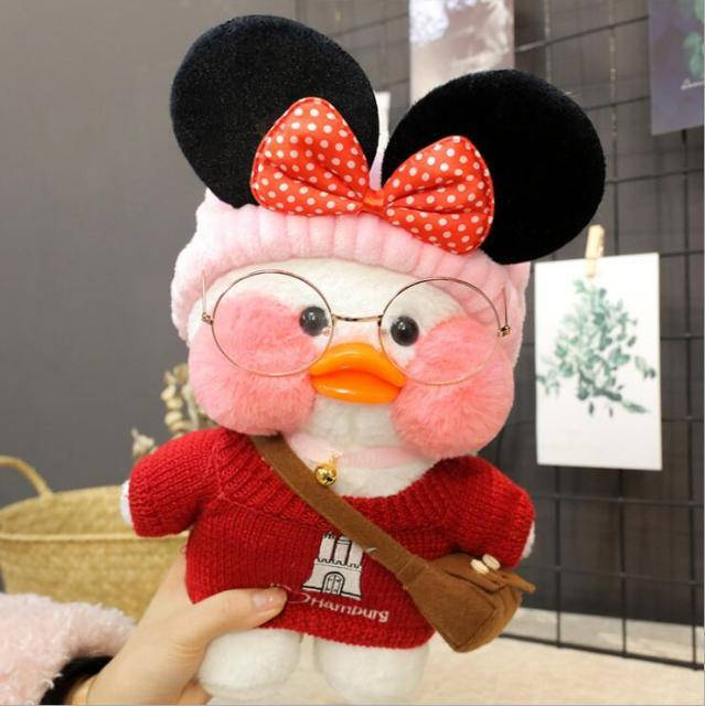 Мягкая игрушка утка Лалафанфан Микимаус Lalafanfan Cafe Mimi 30 см Утка Плюшевая
Мягкая игрушка утка Лалафанфан Микимаус Lalafanfan Cafe Mimi 30 см Утка Плюшевая