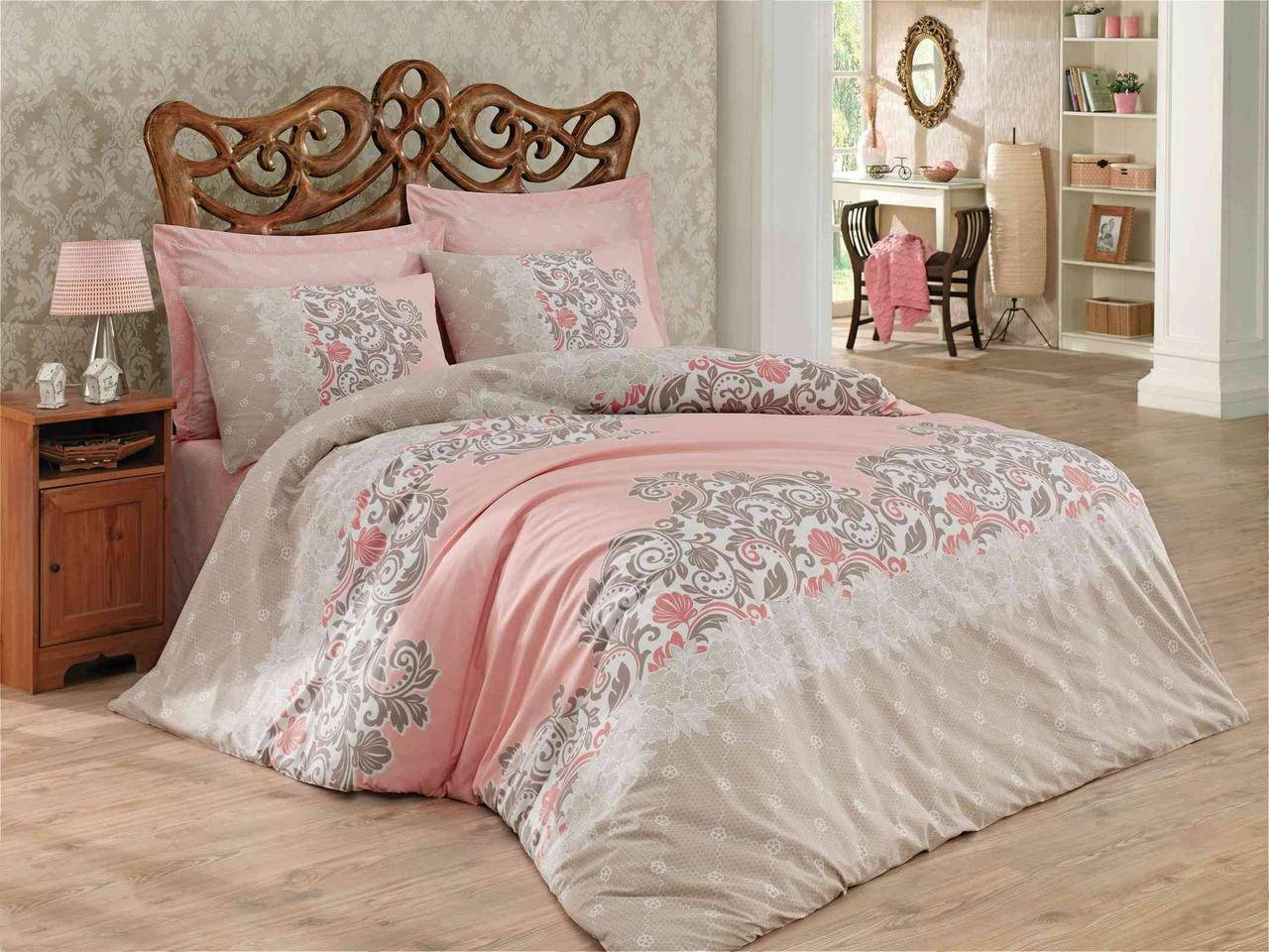 Двуспальный евро комплект постельного белья Cotton Box ModeLine Megan bej/beige, Бежевый
Двуспальный евро комплект постельного белья Cotton Box ModeLine Megan bej/beige, Бежевый