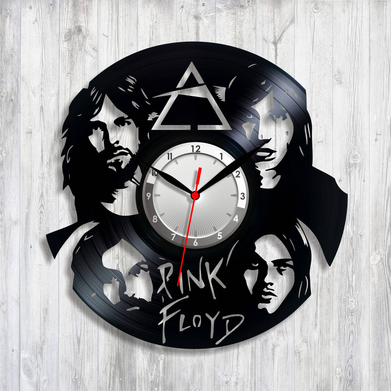Пинк Флойд часы Pink Floyd Часы с винила Рок группа Часы музыка Персонажи исполнителей Тихий ход часов 30 см
Пинк Флойд часы Pink Floyd Часы с винила Рок группа Часы музыка Персонажи исполнителей Тихий ход часов 30 см