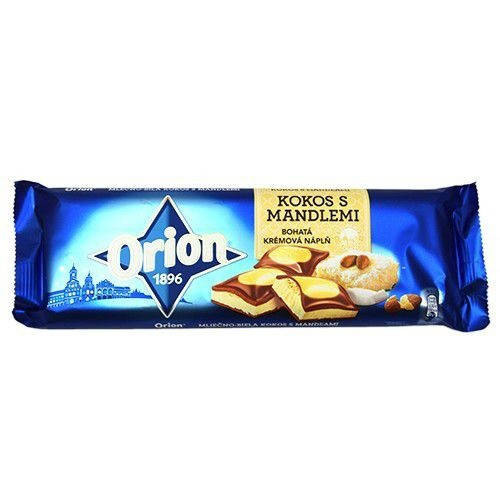 Шоколад Молочный Орион с Кокосово-Миндальной Начинкой Orion Kokos s Mandlemi 240 г Чехия
Шоколад Молочный Орион с Кокосово-Миндальной Начинкой Orion Kokos s Mandlemi 240 г Чехия