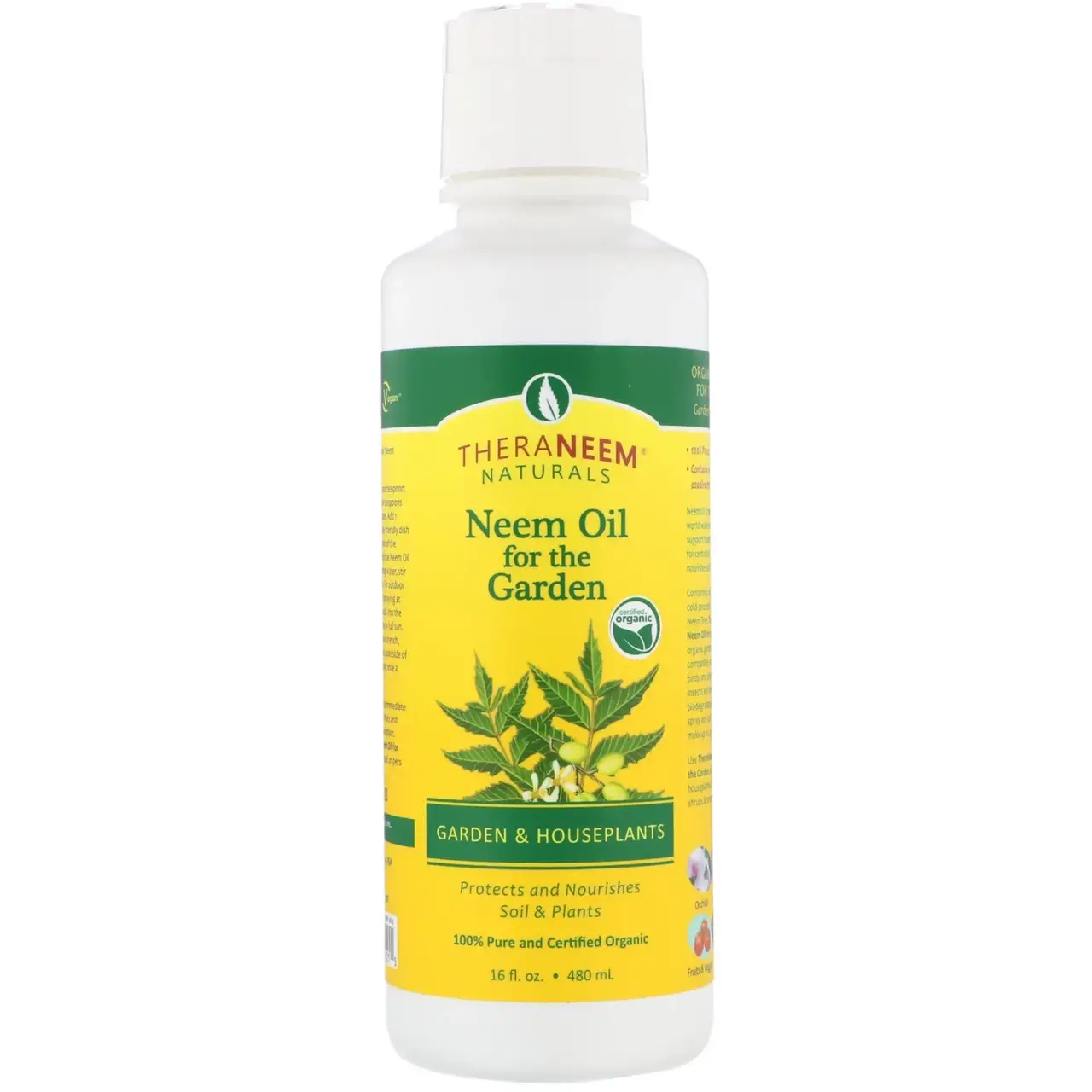 Organix South, TheraNeem Naturals, масло нима для сада, для садовых и комнатных растений, 480 мл (16
Organix South, TheraNeem Naturals, масло нима для сада, для садовых и комнатных растений, 480 мл (16