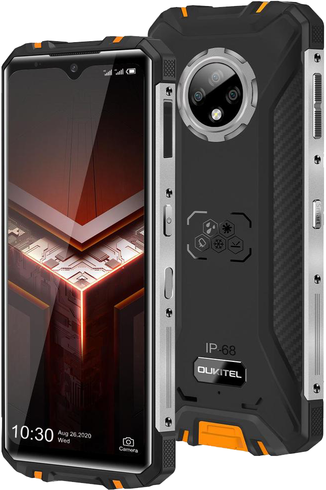 OUKITEL WP8 Pro 4/64 Gb Orange/Black, IP69K, NFC, 5000 mAh, Andoird 10, Тройная камера 16 Mpx, Дисплей 6.49" Оранжевый
OUKITEL WP8 Pro 4/64 Gb Orange/Black, IP69K, NFC, 5000 mAh, Andoird 10, Тройная камера 16 Mpx, Дисплей 6.49" Оранжевый