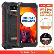Смартфон защищенный Oukitel WP5 PRO 4GB/64Gb, 8000mAh, 8 ядер, IP68, IP69 лучший в Украине, Черный
Смартфон защищенный Oukitel WP5 PRO 4GB/64Gb, 8000mAh, 8 ядер, IP68, IP69 лучший в Украине, Черный