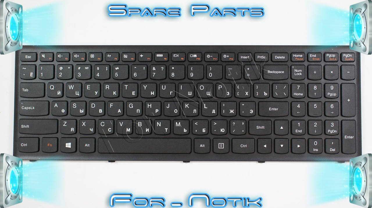 Клавиатура для ноутбука LENOVO (Flex 15, Flex 15D, G500s, G505s, S510p) rus, black, black frame
Клавиатура для ноутбука LENOVO (Flex 15, Flex 15D, G500s, G505s, S510p) rus, black, black frame