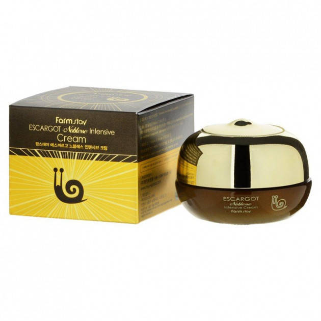 Крем для лица с муцином королевской улитки Farm Stay Escargot Noblesse Intensive Cream 50ml
Крем для лица с муцином королевской улитки Farm Stay Escargot Noblesse Intensive Cream 50ml