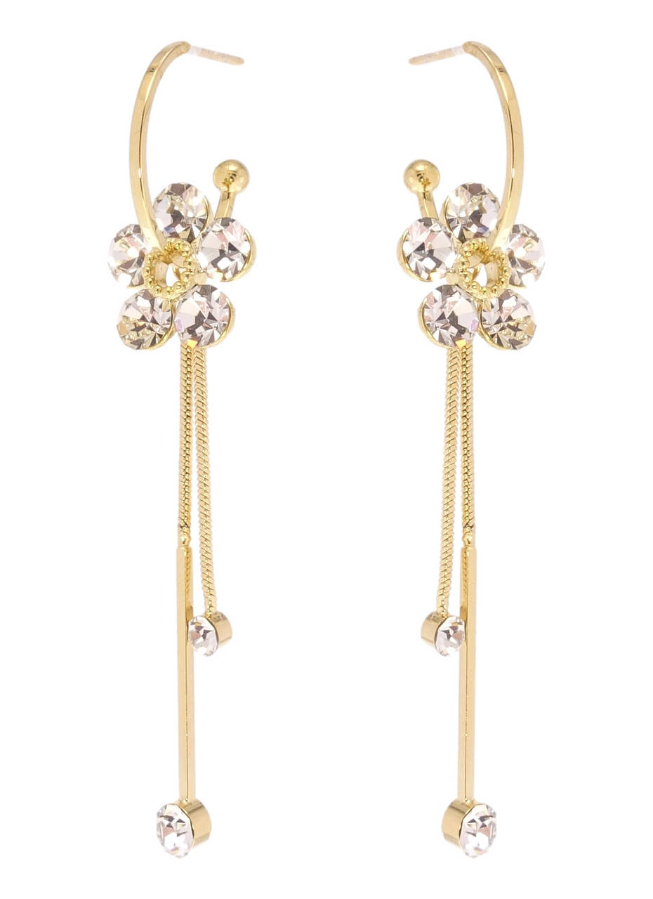 Серьги Xuping JEAN GOUJON Позолота 14K игла серебро 925 подвески на гвоздике "Кристальные цветочки на кольцах"
Серьги Xuping JEAN GOUJON Позолота 14K игла серебро 925 подвески на гвоздике "Кристальные цветочки на кольцах"