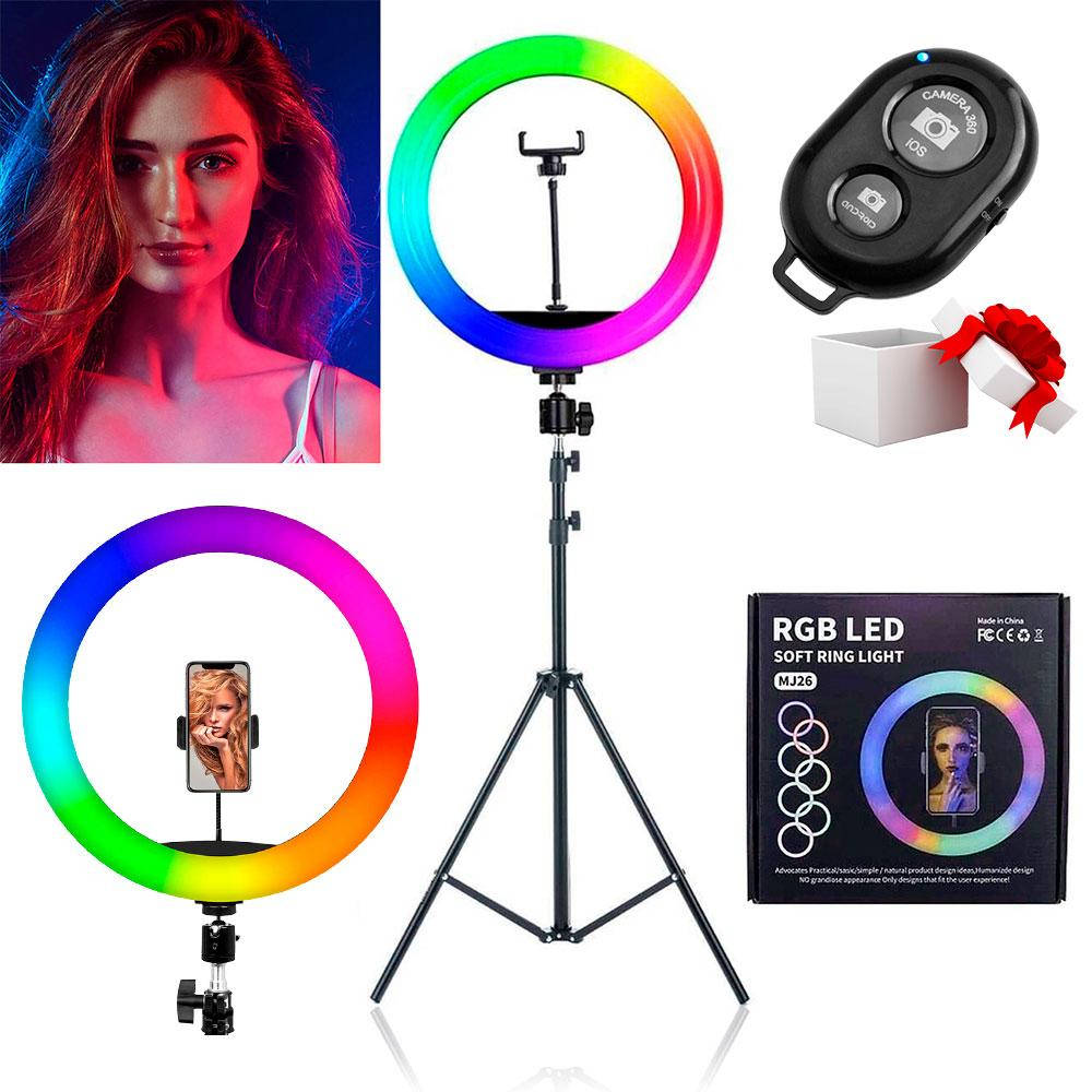 Кольцевая лампа RGB MJ260 Soft Ring Light 26 см + Подарки Штатив для лампы 0.66-2 + Пульт для селфи Bluetooth
Кольцевая лампа RGB MJ260 Soft Ring Light 26 см + Подарки Штатив для лампы 0.66-2 + Пульт для селфи Bluetooth